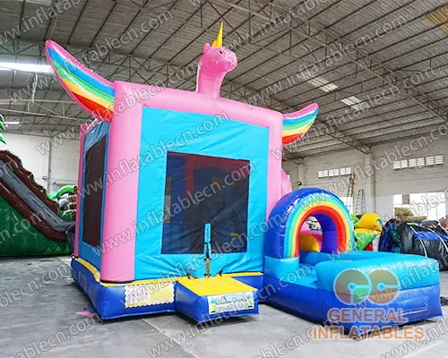 GCO-006 Unicorn inflatable combo