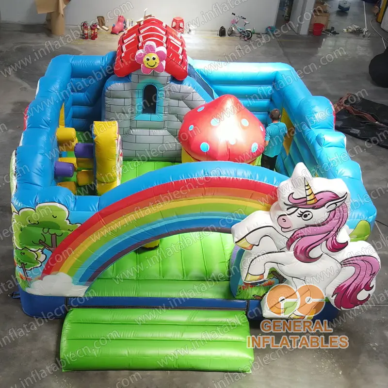 GF-014 Inflatable Xmas Funland