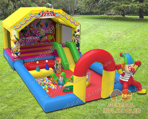 GF-112 Zirkus Indoor-Spielplatz mit Softplay