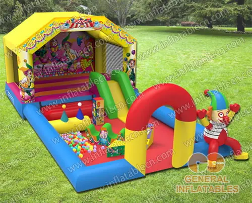 GF-112 Circus indoor playland with softplay