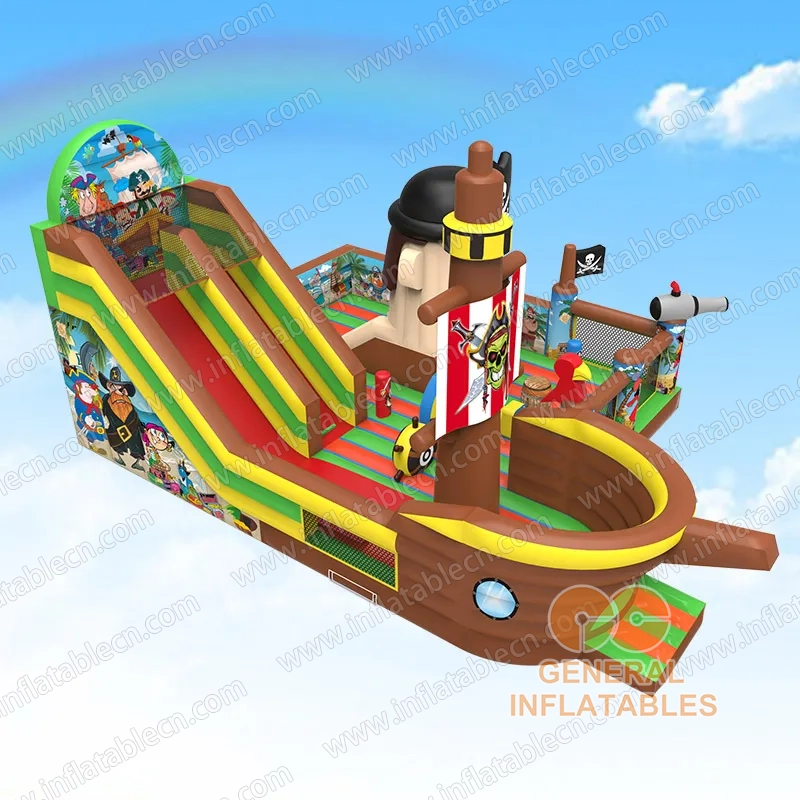 GF-131 Aire de jeux de pirates avec bouche animée