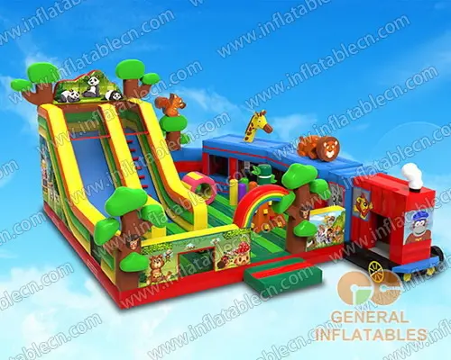  Rainforest train playpark