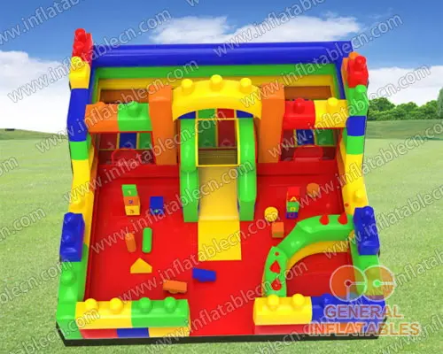 GF-160 Building blocks playground with softplay