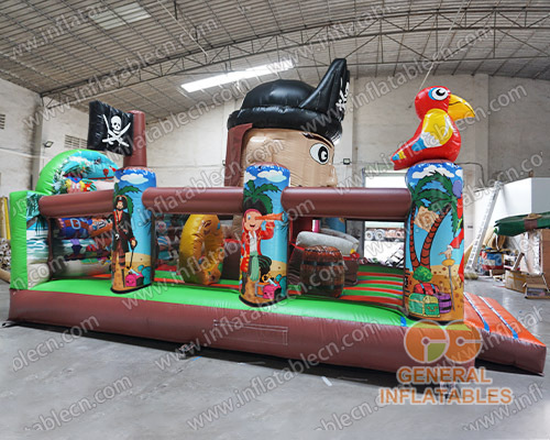 GF-176 Pirate funland with moving mouth
