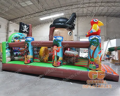 GF-176 Funland de piratas con boca móvil