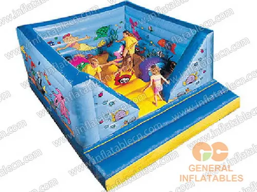 GF-026 Sea World Playbed Inflatable Mermaid Palace