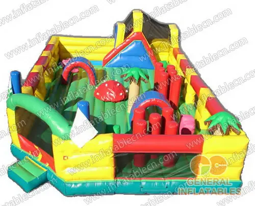 GF-037 Cortile gonfiabile divertente Fun Land