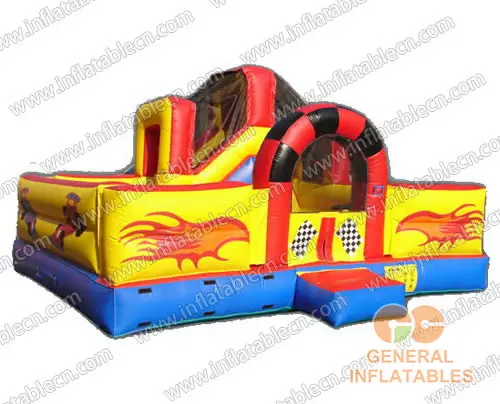 GF-038 Racing Car Inflatable Funland