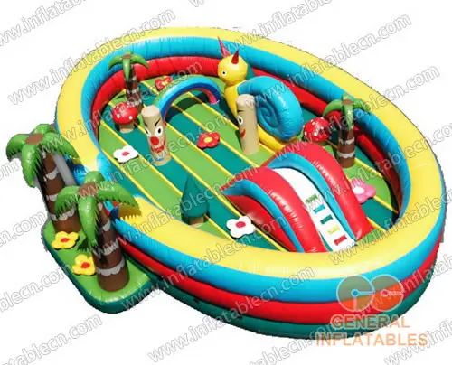 GF-041 Happy Kids Land Inflatable Funland