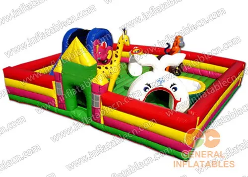 GF-050 Inflatables de Funland d'animaux pour Toddlers