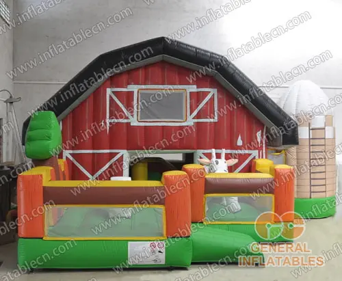 GF-058 Inflatable farm funland