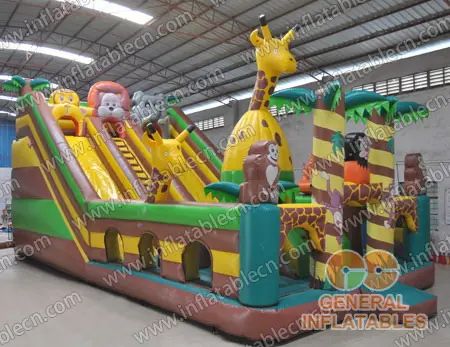 GF-062 Inflatable Jungle funland