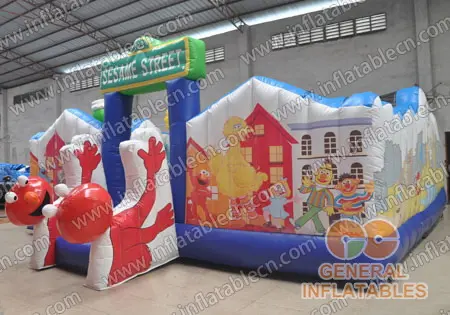 GF-065 Inflatable sesame street funland SALE