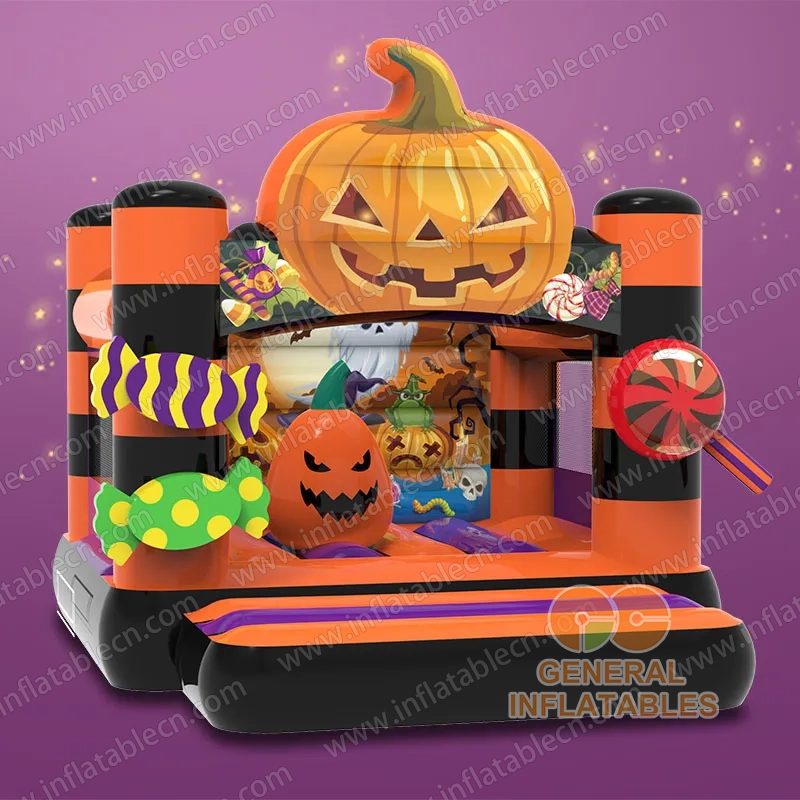 GH-045 Castillo hinchable de calabaza