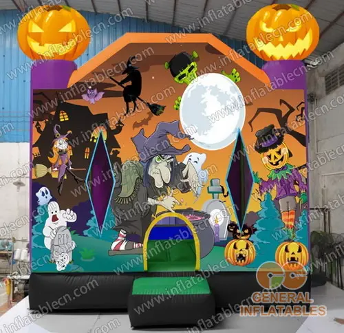 GH-012 Maison de saut d'Halloween