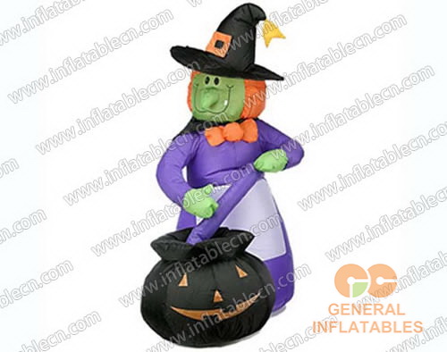 GH-003 maison hantée gonflable d'Halloween