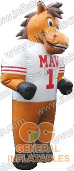 GM-003 Inflatable Horse Man Moving Cartoon