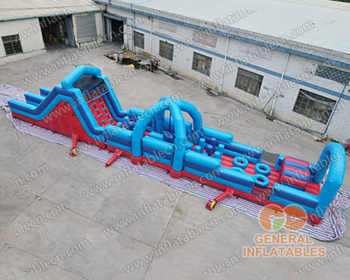 70ft Inflatable Obstacle Course