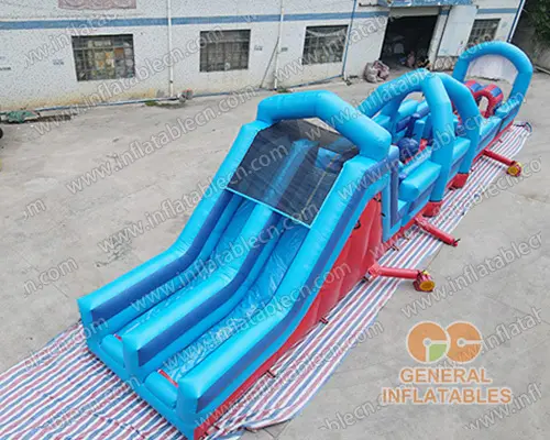 GO-036 Curso de obstáculos inflable de 70 pies