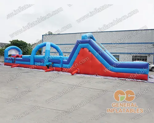 GO-036 Curso de obstáculos inflable de 70 pies