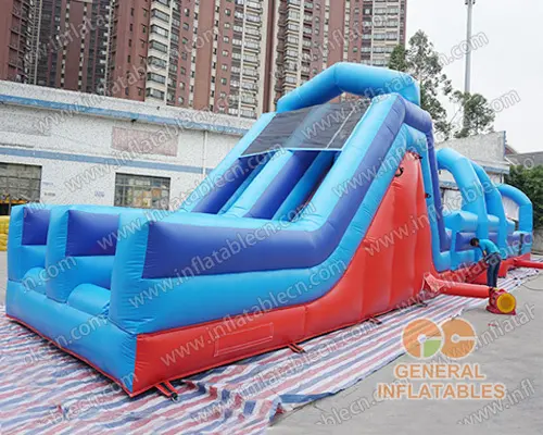 GO-036 Curso de obstáculos inflable de 70 pies