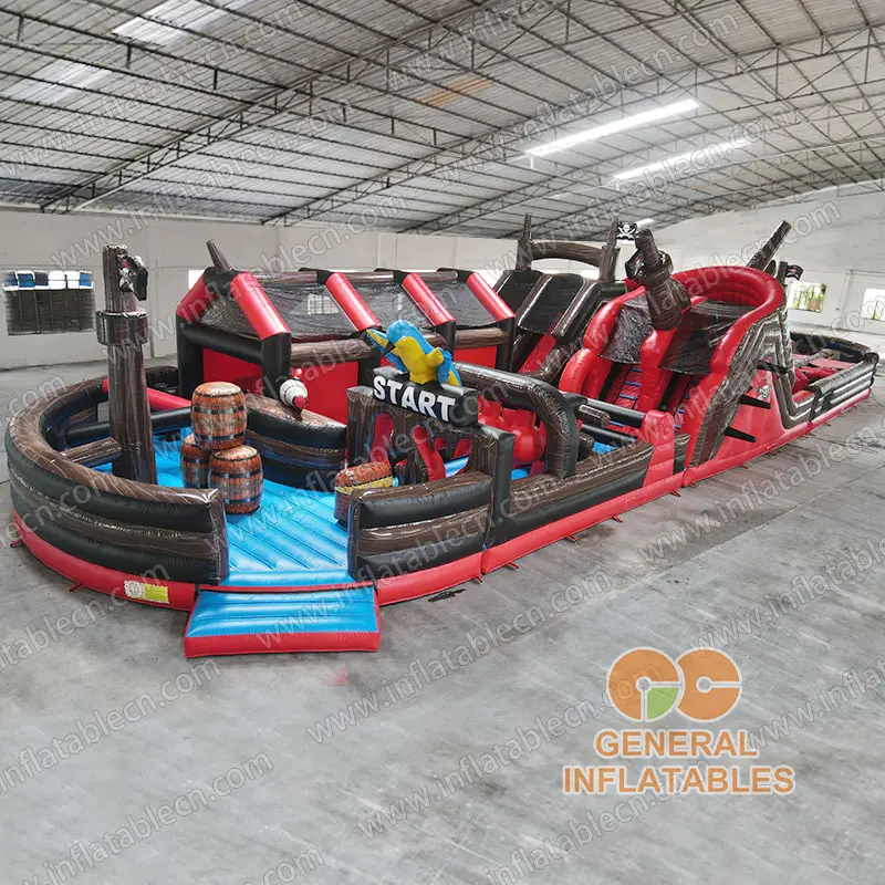 GO-077 64ftL Inflatable obstacle land