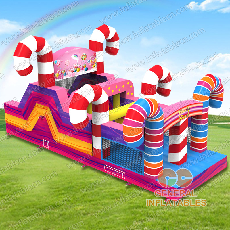 GO-100 Candy obstacle course