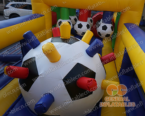GO-011 L shape football sport obstacle course