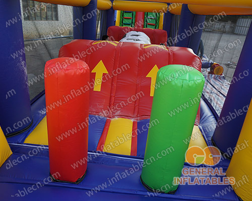 GO-011 L shape football sport obstacle course
