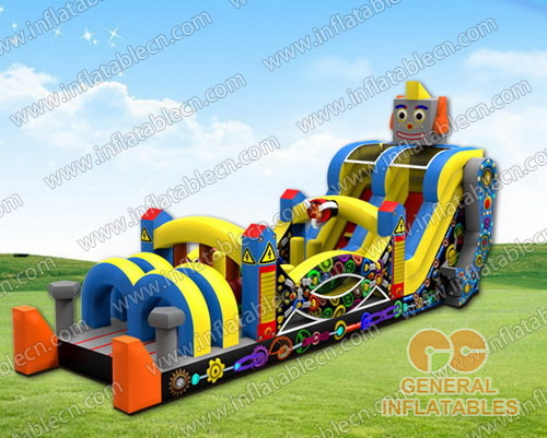 Robot Inflatable obstacle