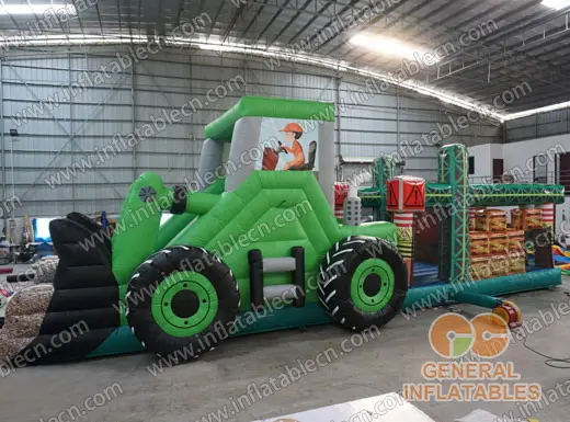  Curso de obstáculos Tractor