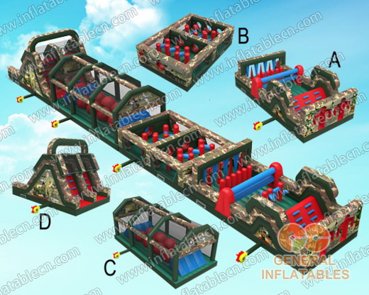 GO-154 Grande corso di ostacoli mimetizzato