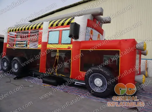 GO-159 Curso de obstáculos de camión de bomberos