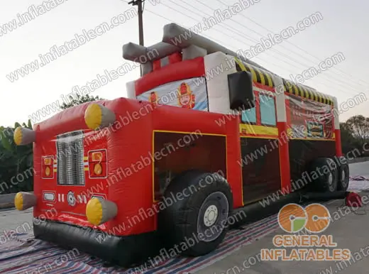 GO-159 Feuerwehrauto Hindernisbahn
