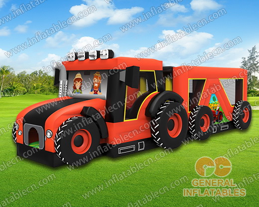 GO-161 拖拉机卡车障碍赛道