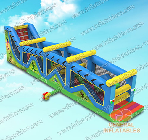 GO-162 Inflatable Ninja Warrior Hindernisbahn