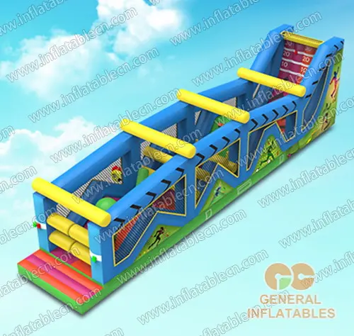 GO-162 Inflatable ninja warrior obstacle course
