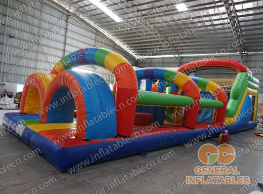 Rainbow obstacle course