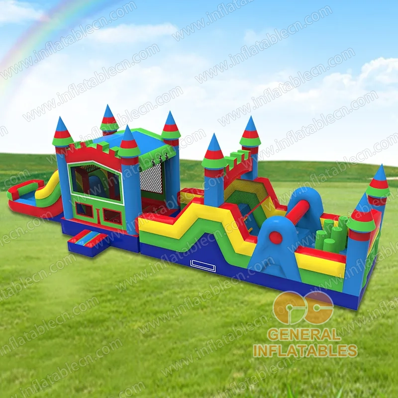 GO-210 Parcours d'obstacles modulaire Château de 50 pieds