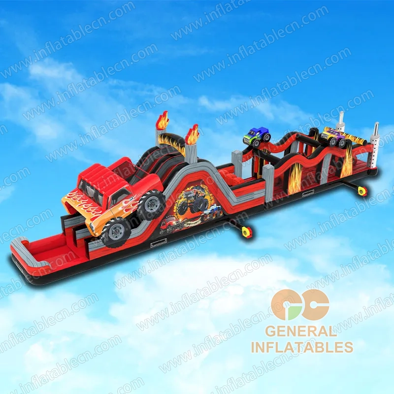 GO-224 Monster truck obstacle course