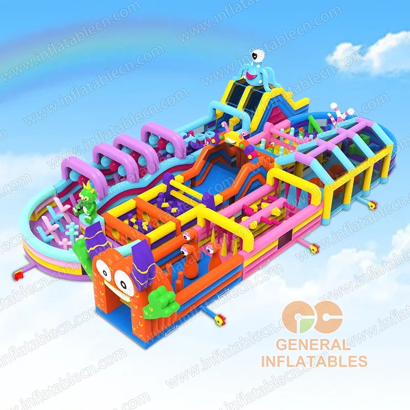  Monster Giant Multi-Obstacle Run