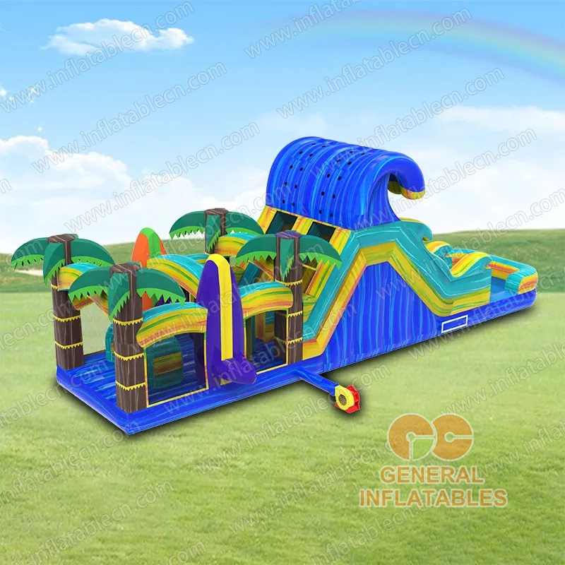 GO-240 مسارات العقبات بتصميم الأمواج الاستوائية