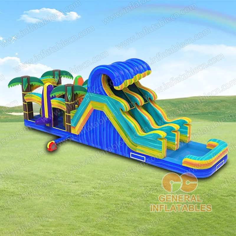 GO-240 مسارات العقبات بتصميم الأمواج الاستوائية