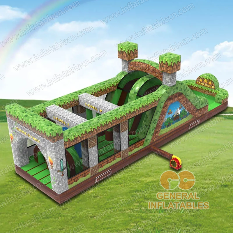 GO-254 Pixel Game Obstacle Course