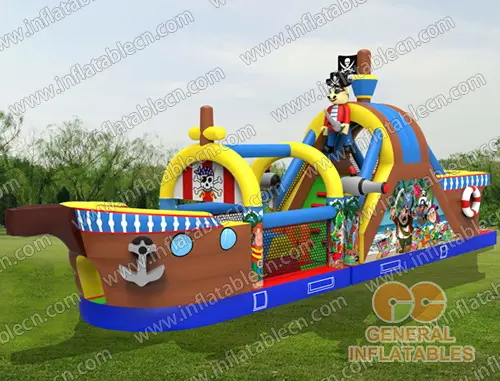  Pirate ship obstacle