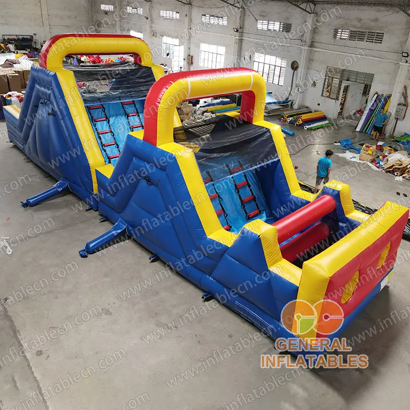 GO-040 venta de circuito de obstáculos inflable