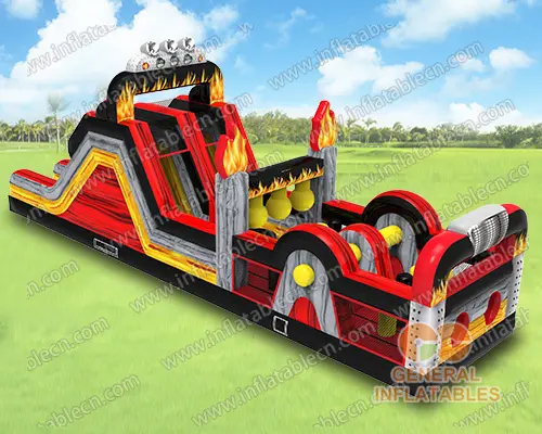 GO-007 Racing car obstacle course