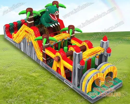  Dinosaurier Hindernisbahn