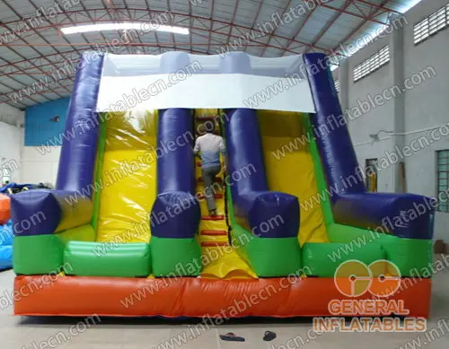 GS-150 Inflatable Double lane slides