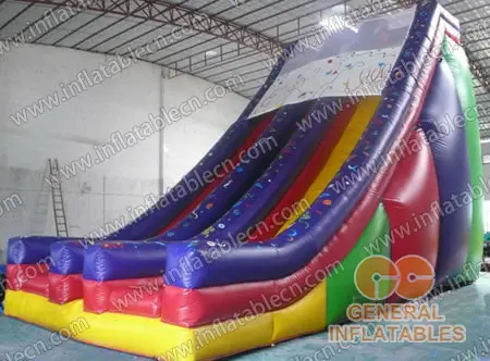 GS-152 Inflatable Holiday Two Lanes Slides